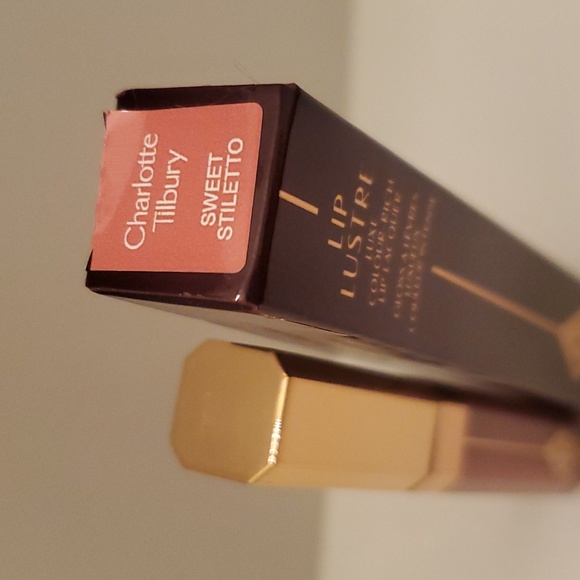 Charlotte Tilbury LIP LUSTRE SWEET STILETTO/Soft Pink Lip Gloss. BNIB - Picture 4 of 4